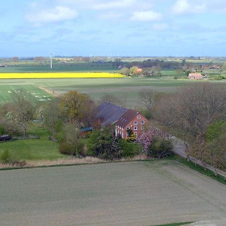 Mooi Stuv , Maisonettenwohnung , Gulfhof , Kachelofen Norden Exteriör bild
