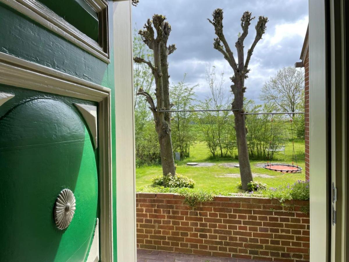 Mooi Stuv , Maisonettenwohnung , Gulfhof , Kachelofen Norden Exteriör bild