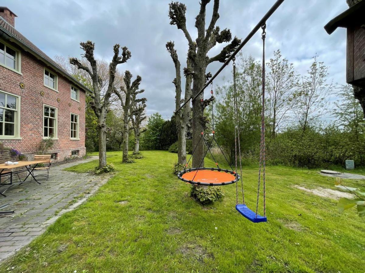 Mooi Stuv , Maisonettenwohnung , Gulfhof , Kachelofen Norden Exteriör bild